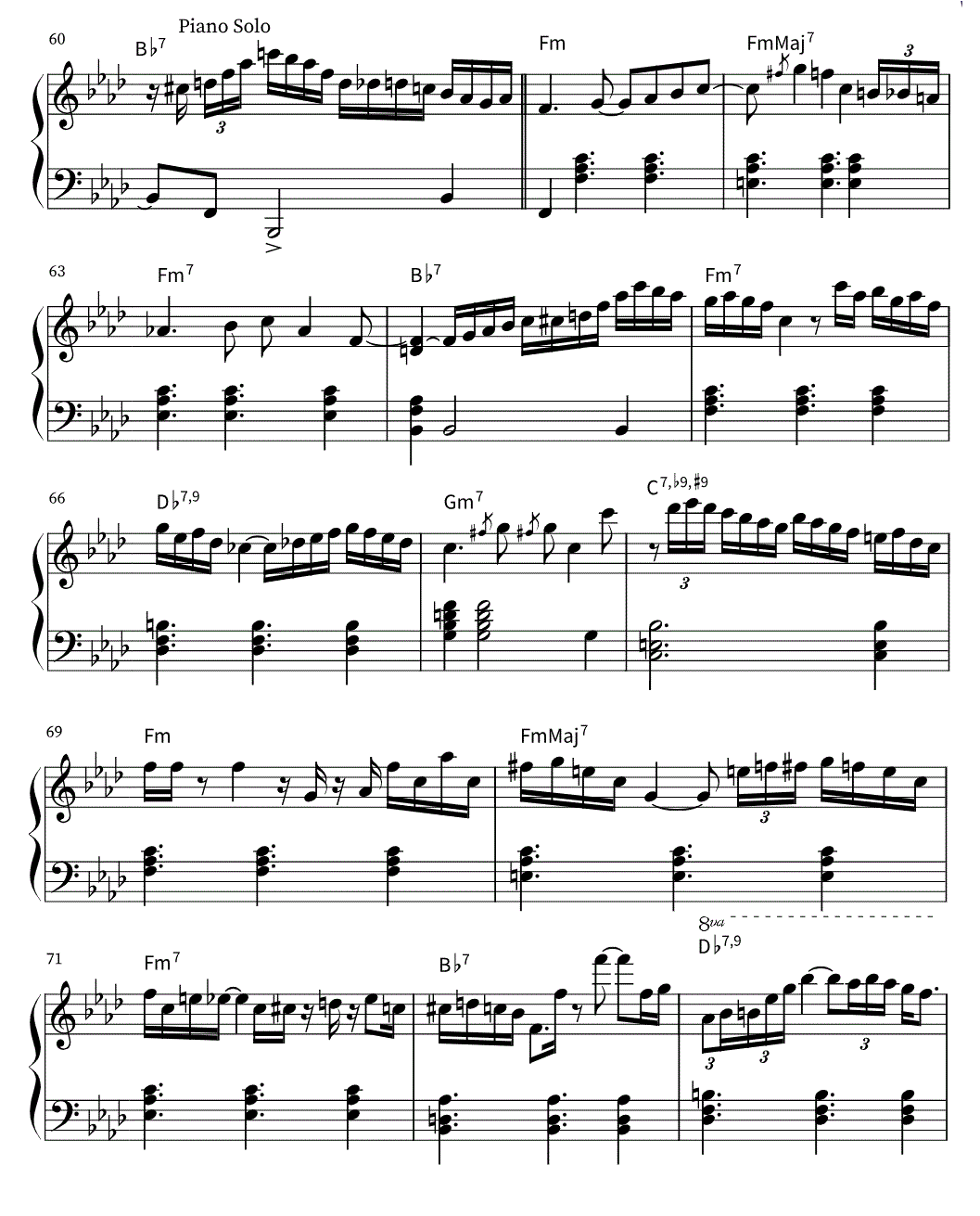 Sheet Music